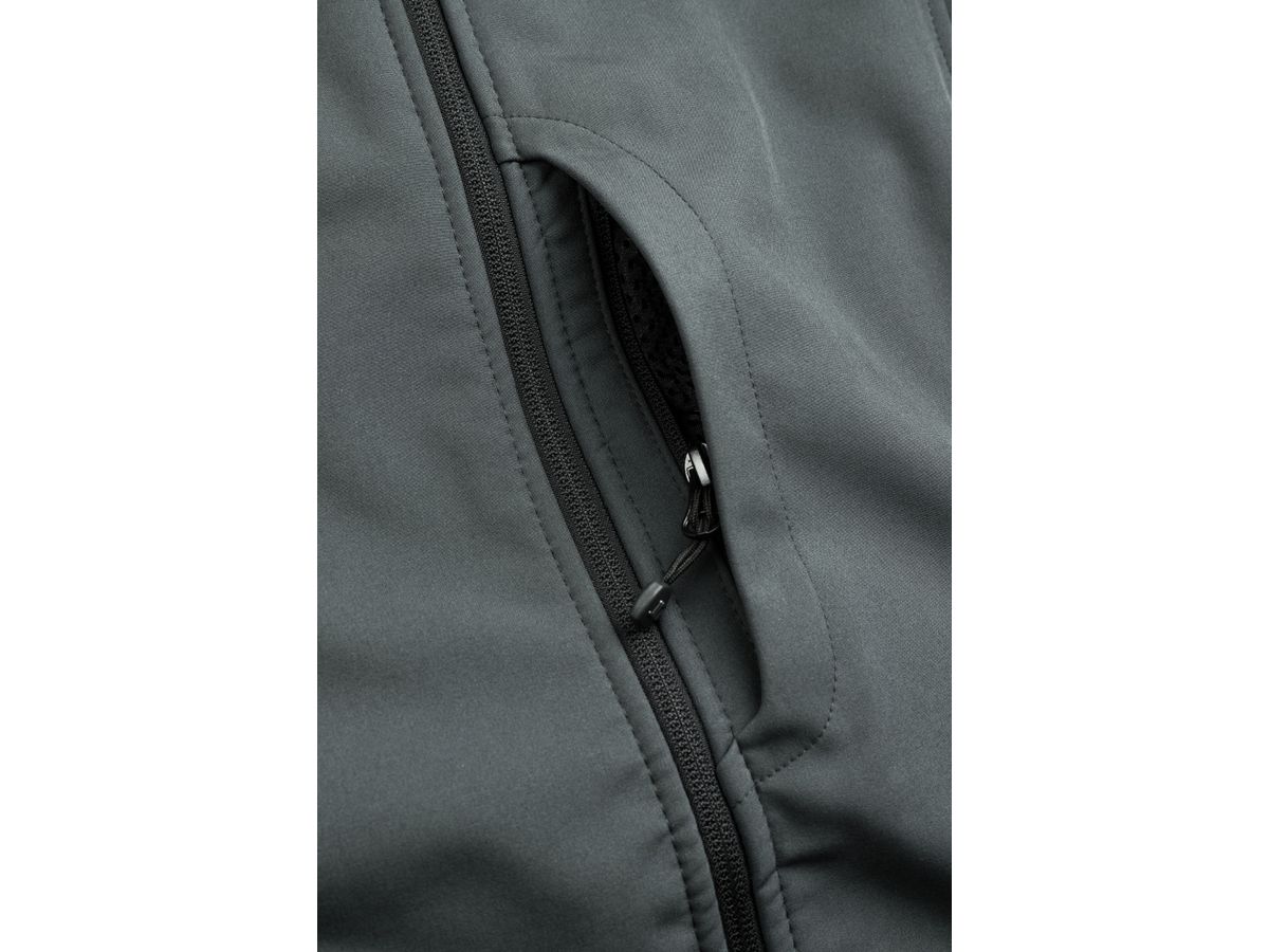 JN Mens Softshell Jacket JN135 95%PES/5%EL, carbon, Größe M