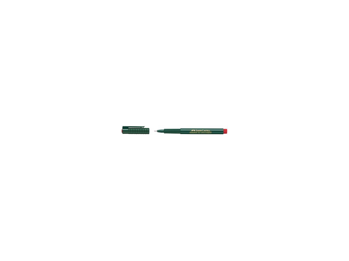 Faber-Castell Feinschreiber FINEPEN 151121 0,4mm rot