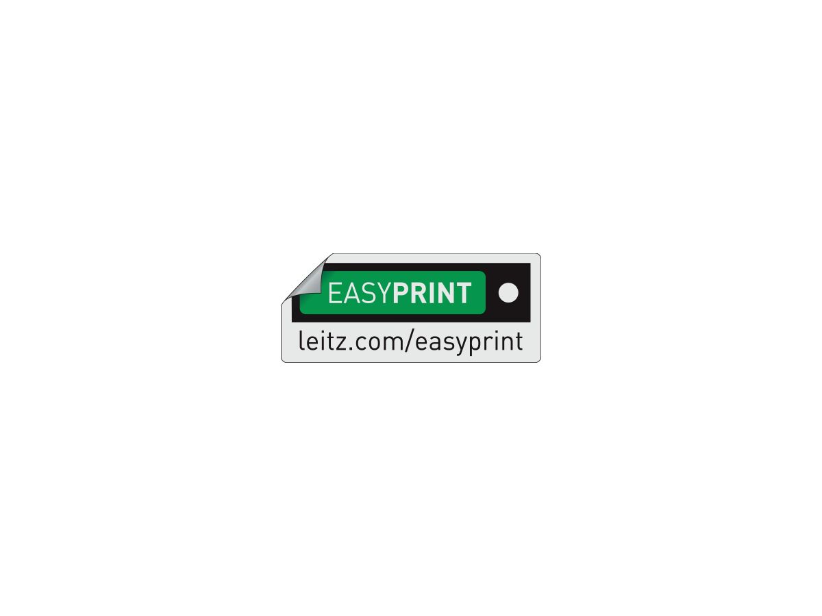 Leitz Einsteckrückenschild 16800085 kurz/breit Karton gr 100 St./Pack.