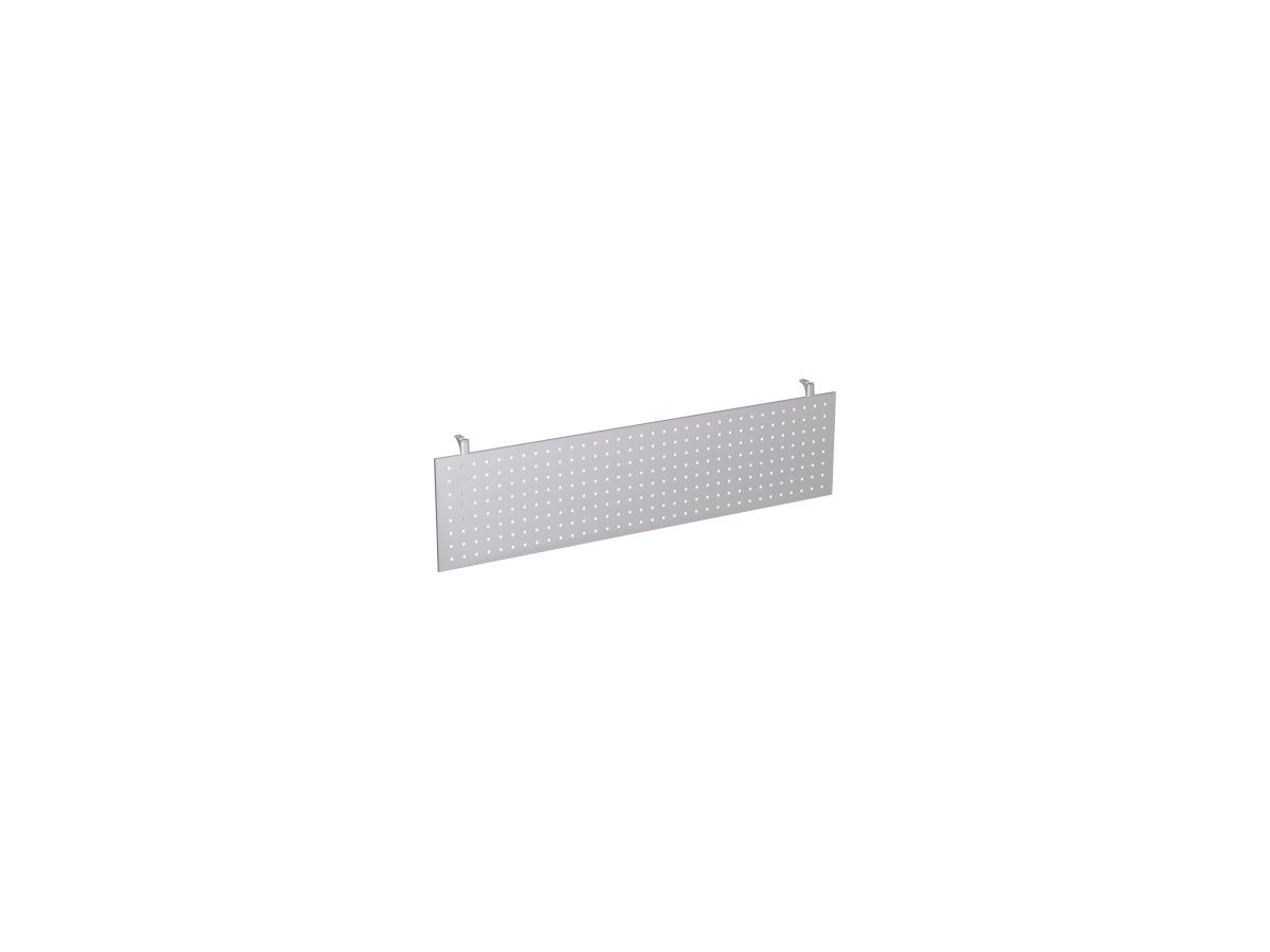 Geramöbel Knieraumblende S-617604-S gelocht 1.800mm silber