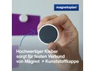 magnetoplan Magnet Ergo Large 1665000 34mm weiß 10 St./Pack.