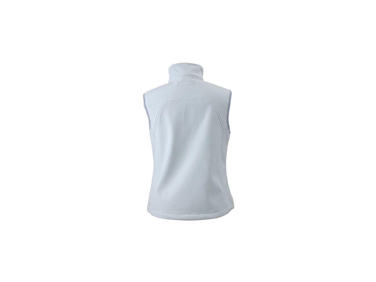 JN Ladies Softshell Vest JN138 95%PES/5%EL, off-white, Größe 2XL
