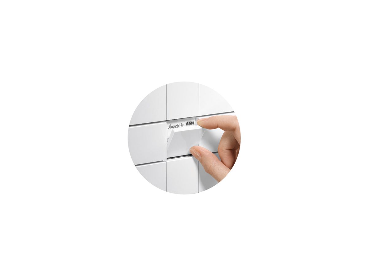HAN Schubladenbox i-Box 1551-12 DIN C4 5Schubfächer weiß