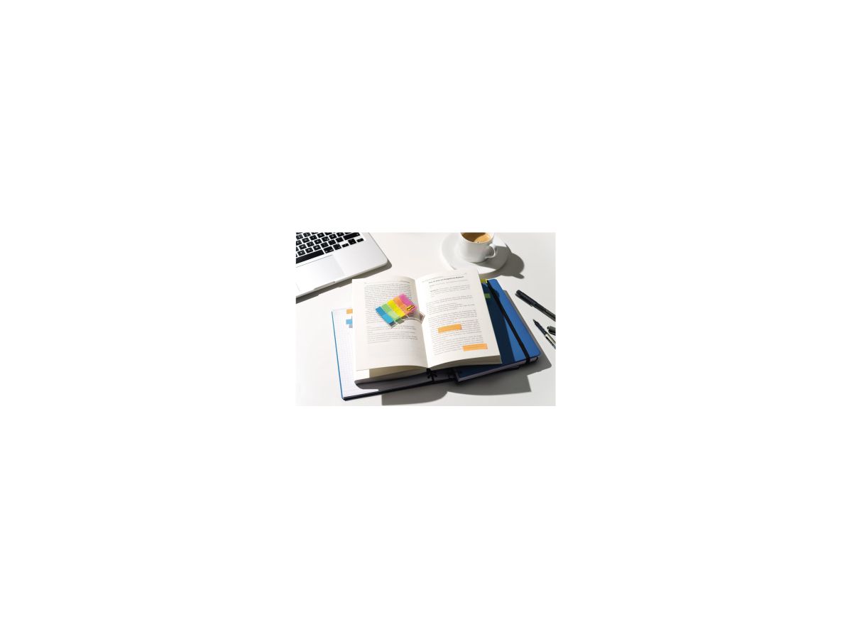 Post-it Haftstreifen Index Mini 683HF5 leuchtfarben 5 St./Pack.