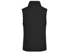JN Girly Microfleece Vest JN048 100%PES, black, Größe M