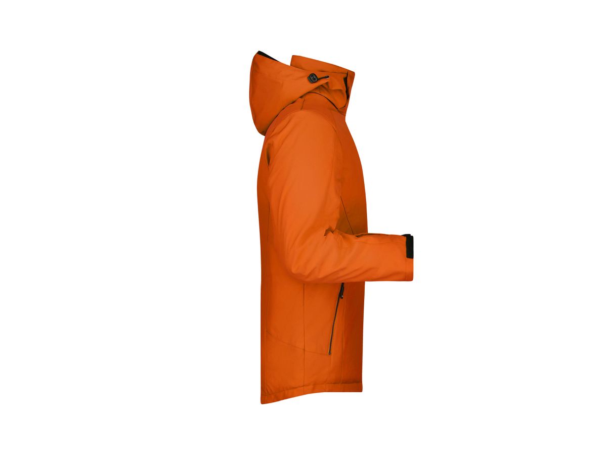 JN Mens Wintersport Jacket JN1054 92%PES/8%EL, dark-orange, Größe L