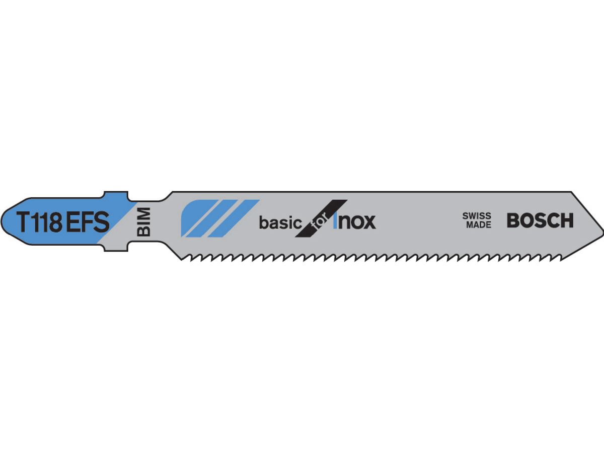 BOSCH STS basic for Inox T 118 GFS, 5er P