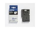P-touch Schriftbandkassette TC291 9mmx7,7m laminiert sw auf ws