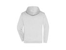 JN Promo Zip Hoody Men JN756 80%BW/20%PES ash Gr. 4XL