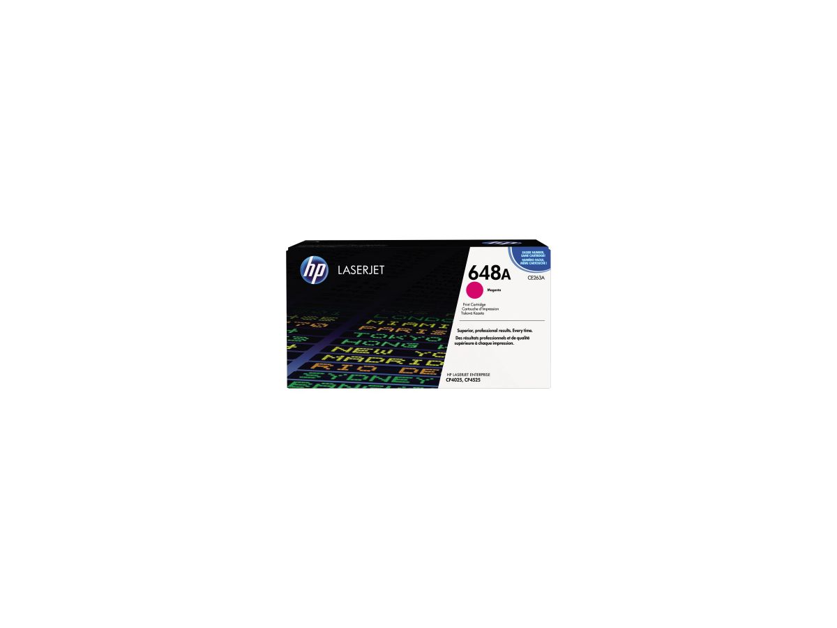 HP Toner CE263A  648A 11.000Seiten magenta