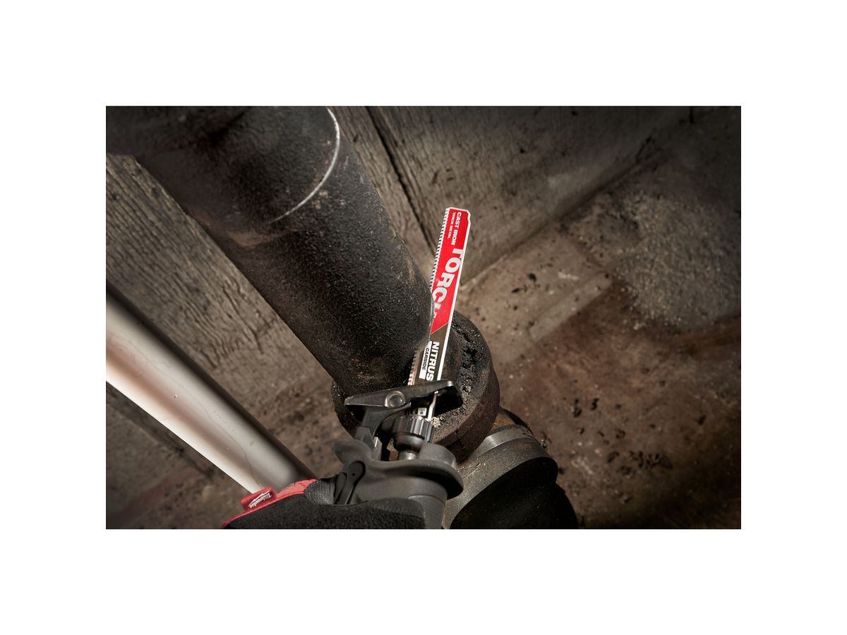 MILWAUKEE Säbelsägeblatt Metall HM-best. THE TORCH NITRUS, 230x3,2 mm, 8 TPI