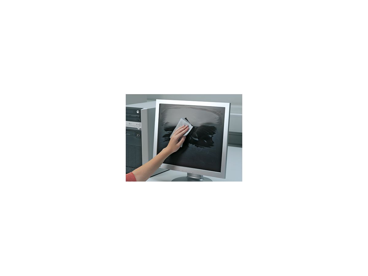 DURABLE Reinigungstuch SCREENCLEAN BOX 573602 100 St./Pack.