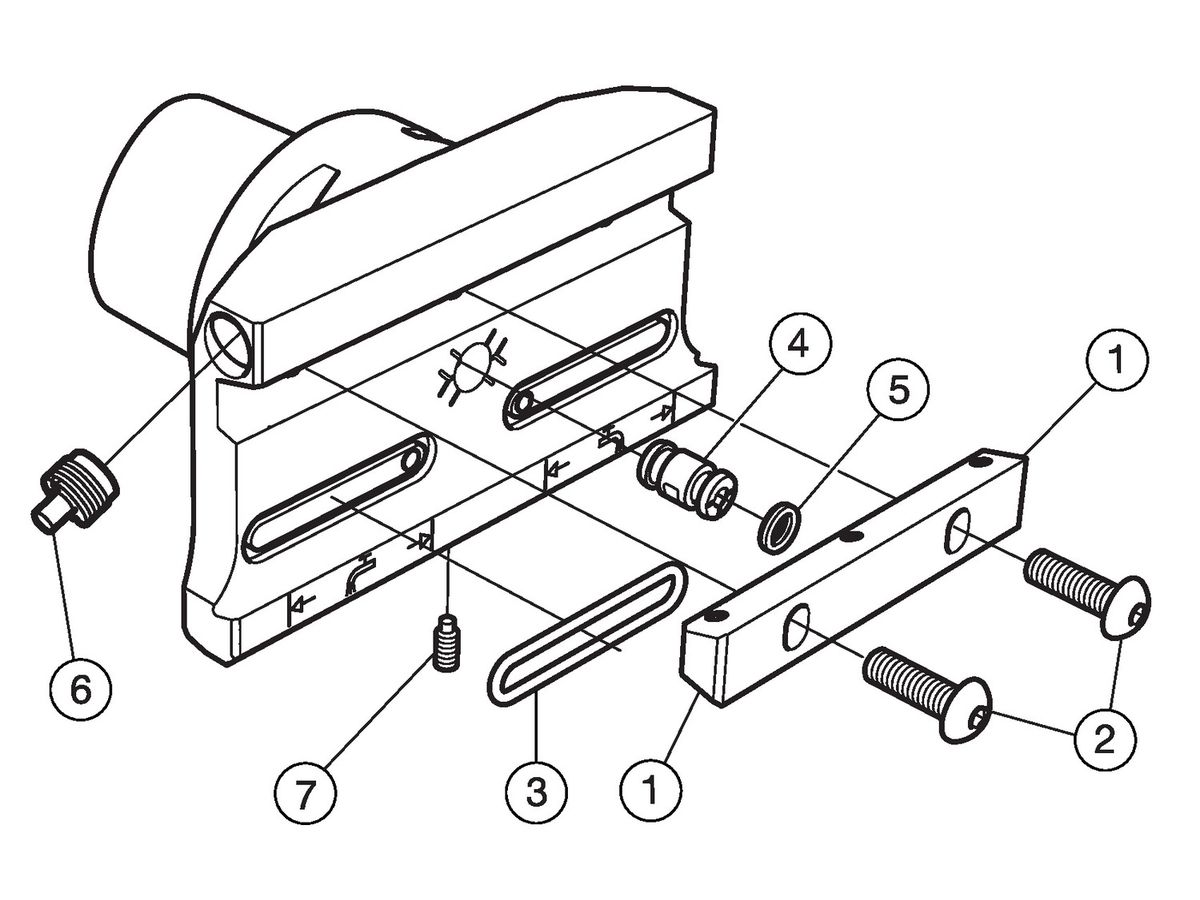 COROMANT Capto Adapter für Einsätze