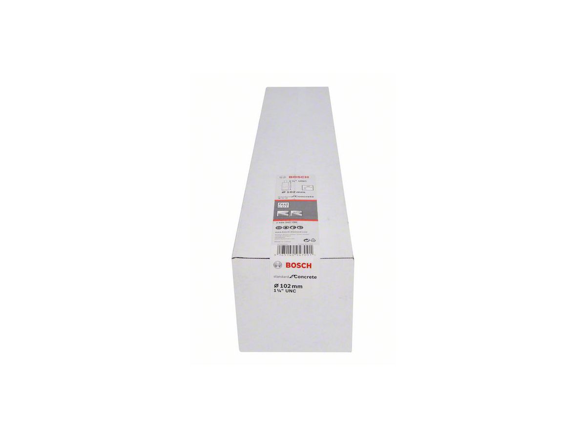 BOSCH Diamantbohrkrone Standard for Concrete Nass, 102x450 mm, 1 1/4"