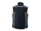 JN Craftsmen Softshell Vest JN825 100%PES, black/carbon, Größe XL