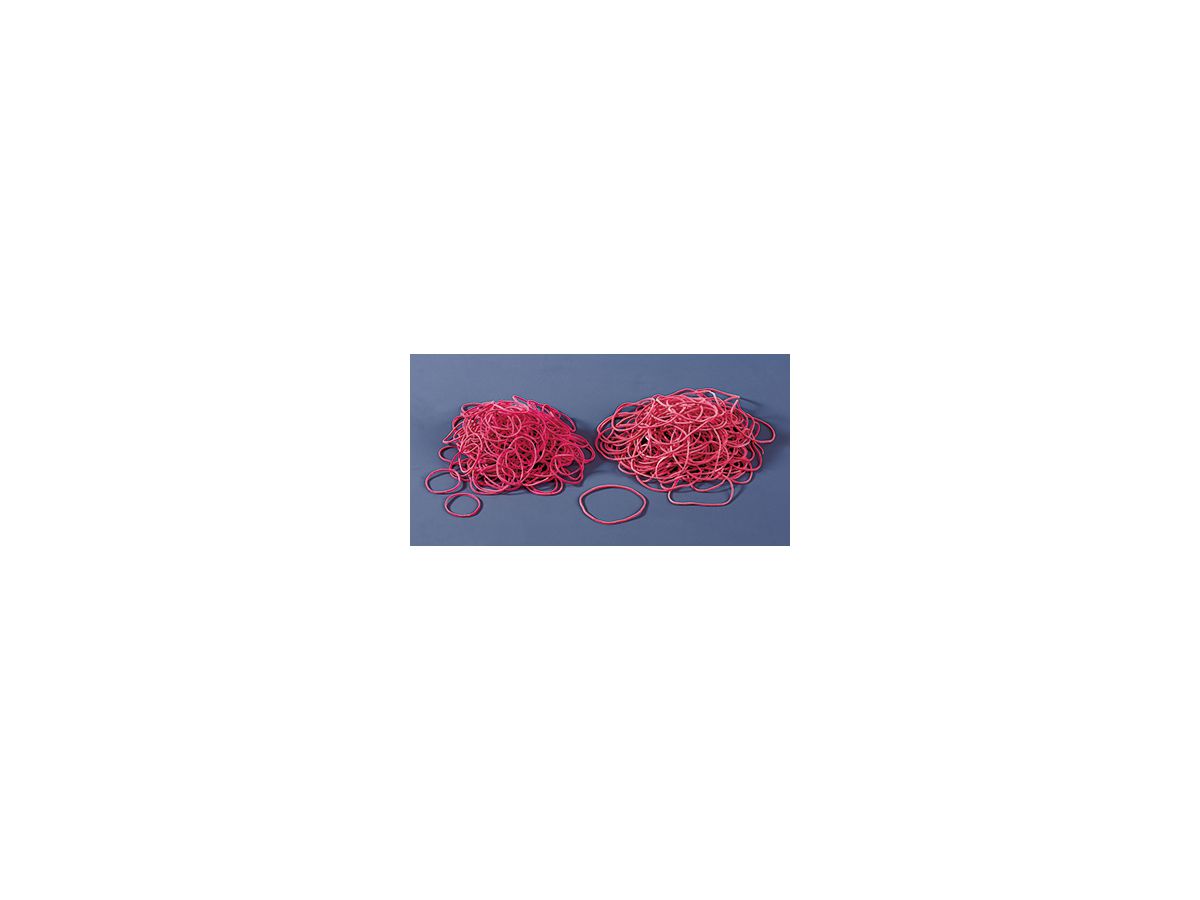 Gummiring Gr.13 85mm rot 50 g/Pack.