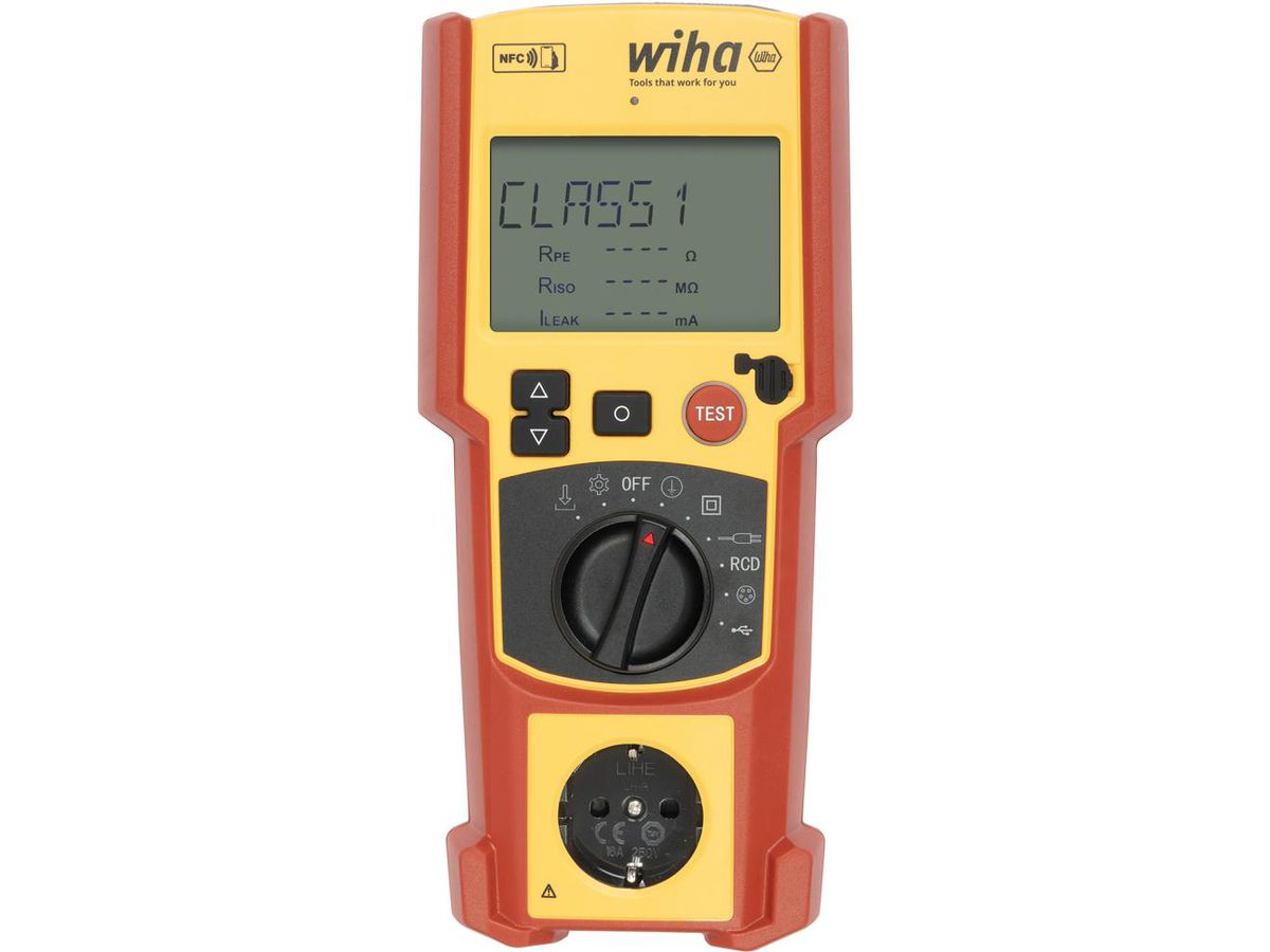 WIHA Gerätetester Set PAT one mit Zubehör in Tasche