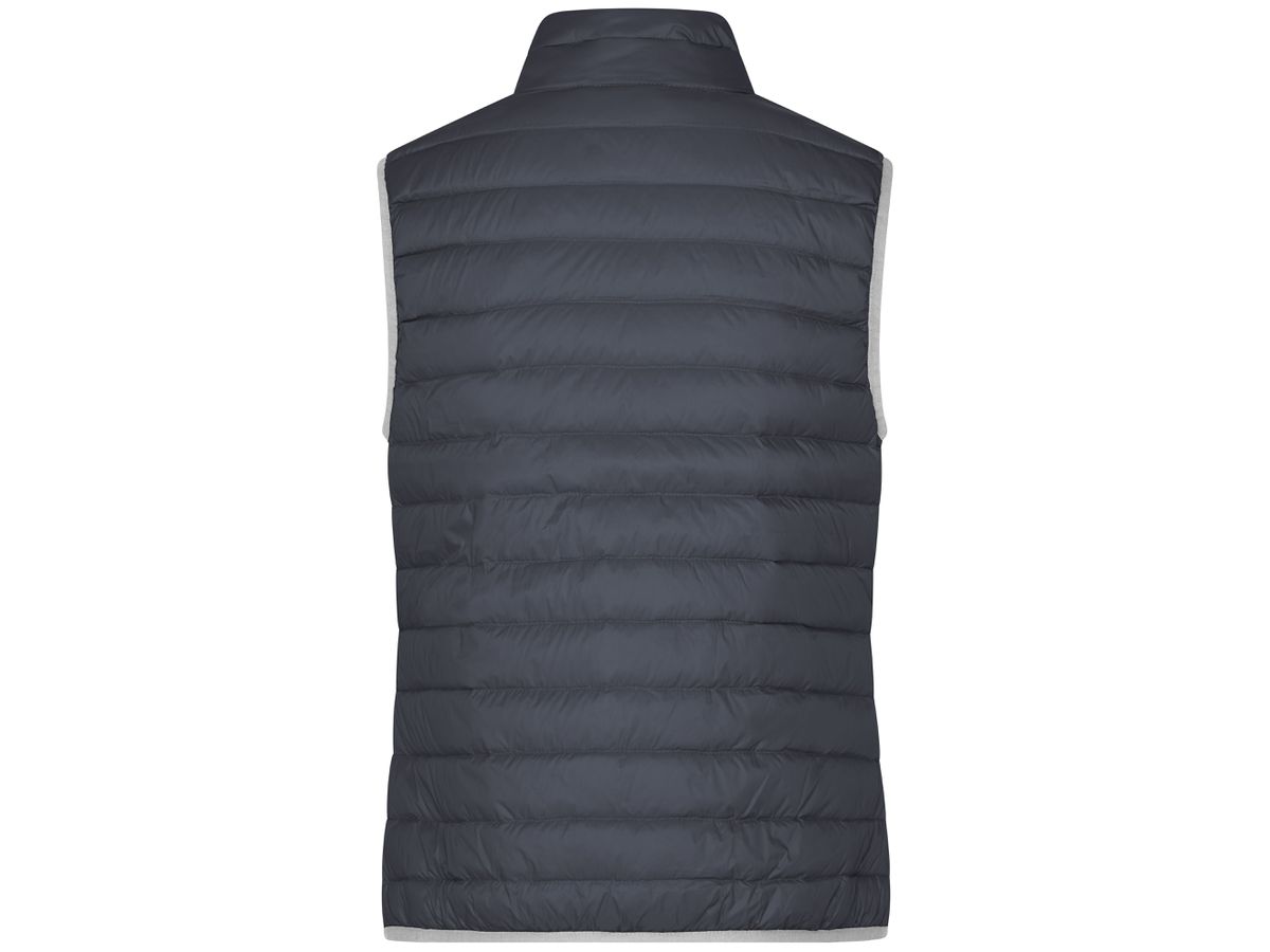 JN Ladies' Down Vest JN1137 graphite/silver, Größe L