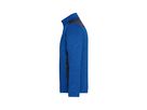 JN Strickfleece Jacke royal-melange/navy 100% Polyester 280g/m JN 862 Gr. M