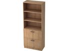 Registraturschrank 7300SG Nussb / Nussb, 80x42x200
