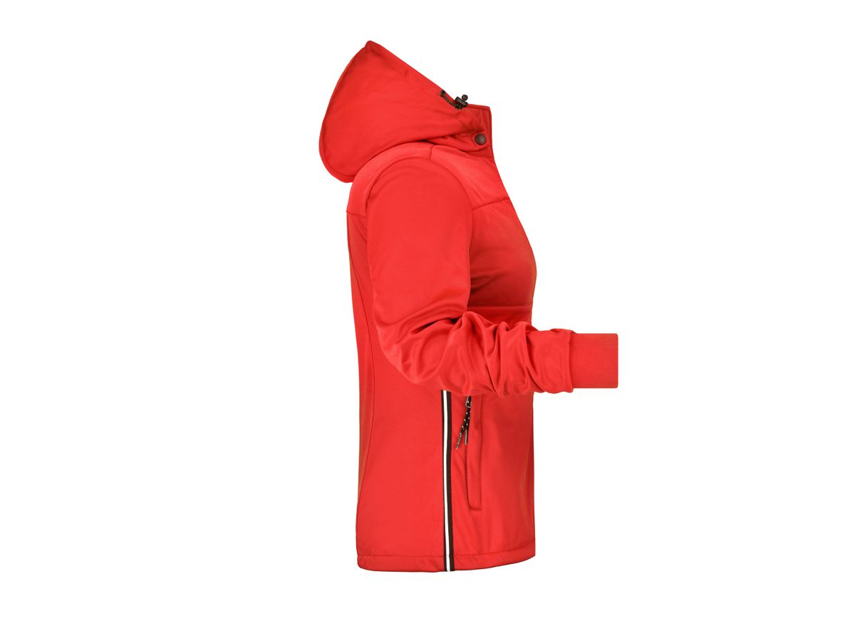 JN Ladies Maritime Jacket JN1077 100%PES, red/navy/white, Größe XL