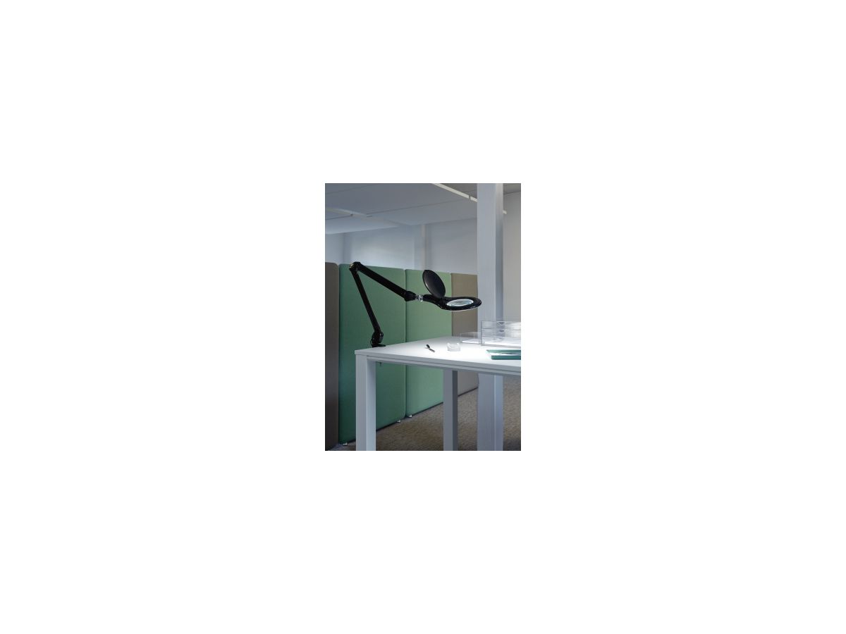 MAUL Lupenleuchte MAULmakro 8263390 LED 8W schwarz