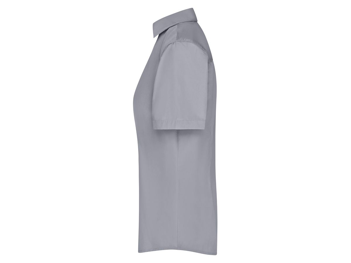 JN Ladies Shortsleeve Shirt JN643 50% BW, 50% Polyester, Gr. XS, steel
