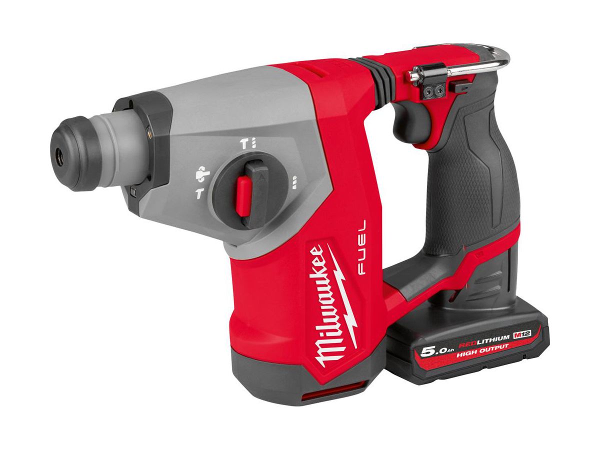 MILWAUKEE Akku-Kombihammer M12FHAC16-502X, 2x5,0 Ah, Ladegerät