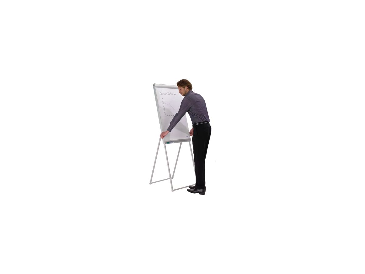 Franken Flipchart Standard Deluxe FC84 67x95cm hellgrau