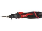 MILWAUKEE Akku-Lötkolben M12 SI-201C 1x12V/2Ah Akku, Ladegerät, im Koffer