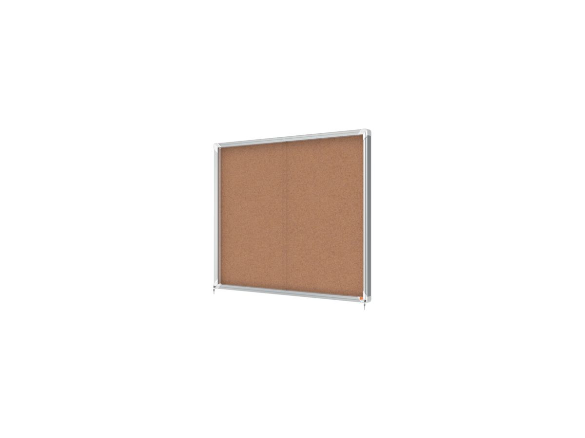 Nobo Schaukasten Premium Plus 1915332 Innen Schiebetür 15xA4