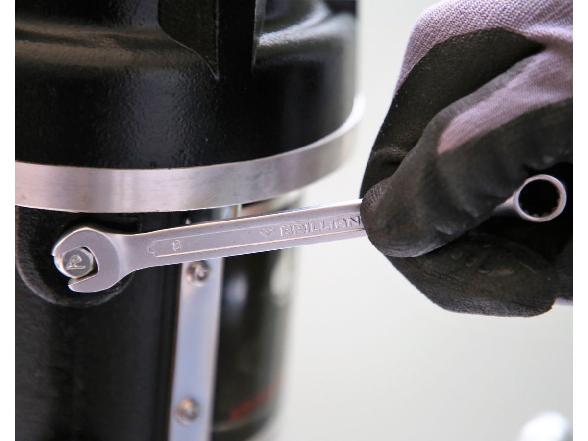 BRILLIANT TOOLS Ring-Maulschlüssel, 8 mm