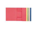 Sammelmappe DIN A4 Recyclingkarton 300g rot
