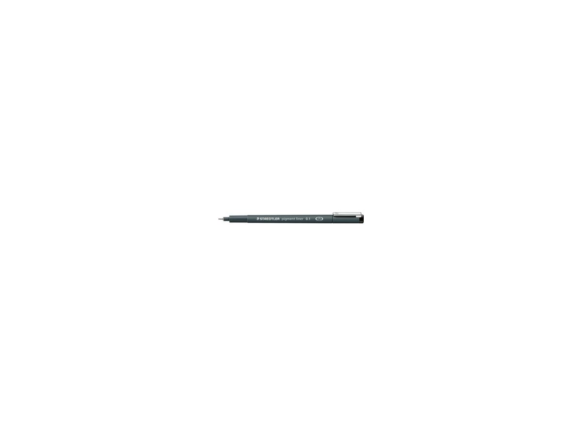 STAEDTLER Fineliner pigment liner 308 01-9 0,1mm schwarz