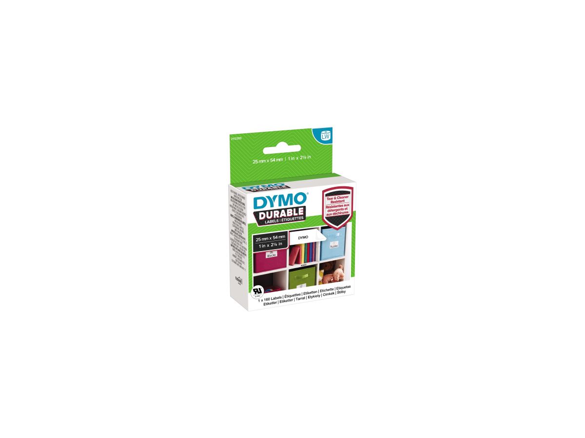 DYMO Etikett 2112283 25x54mm ws 160St.