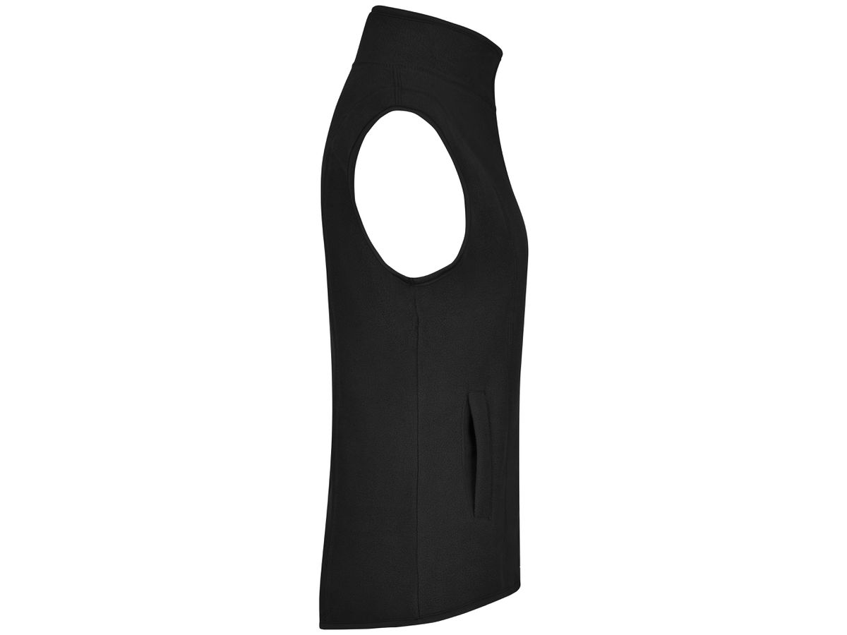 JN Girly Microfleece Vest JN048 100%PES, black, Größe M