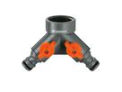 GARDENA 2-Wege Ventil für Wasserhahn mit G3/4 Gewinde, 4078500093804