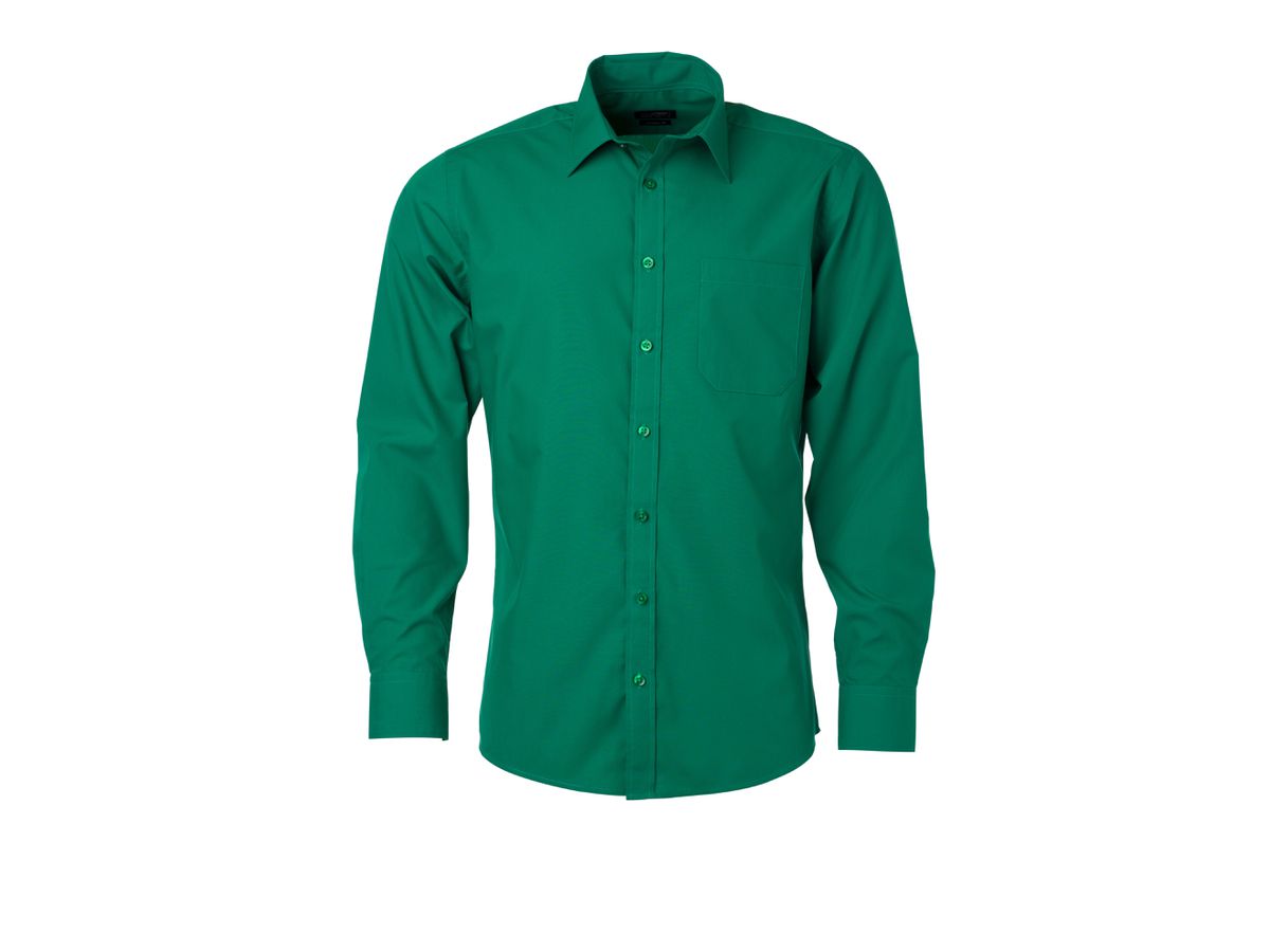 JN Men's Shirt Longsleeve Poplin JN678
