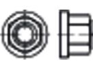 6KT.-MUTTER    DIN 6331 M 22-10 SW32