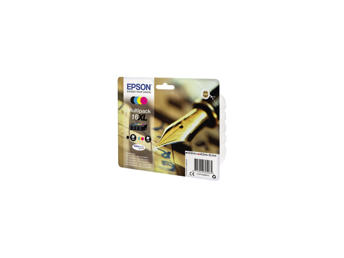 Epson Tintenpatrone C13T16364012 sw/c/m/y 4 St./Pack.