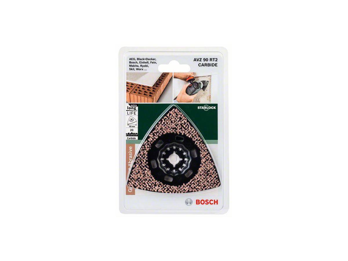 Carbide-RIFF Schleifteller AVZ 90 RT2, 90 mm, Körnung 20   2609256F13