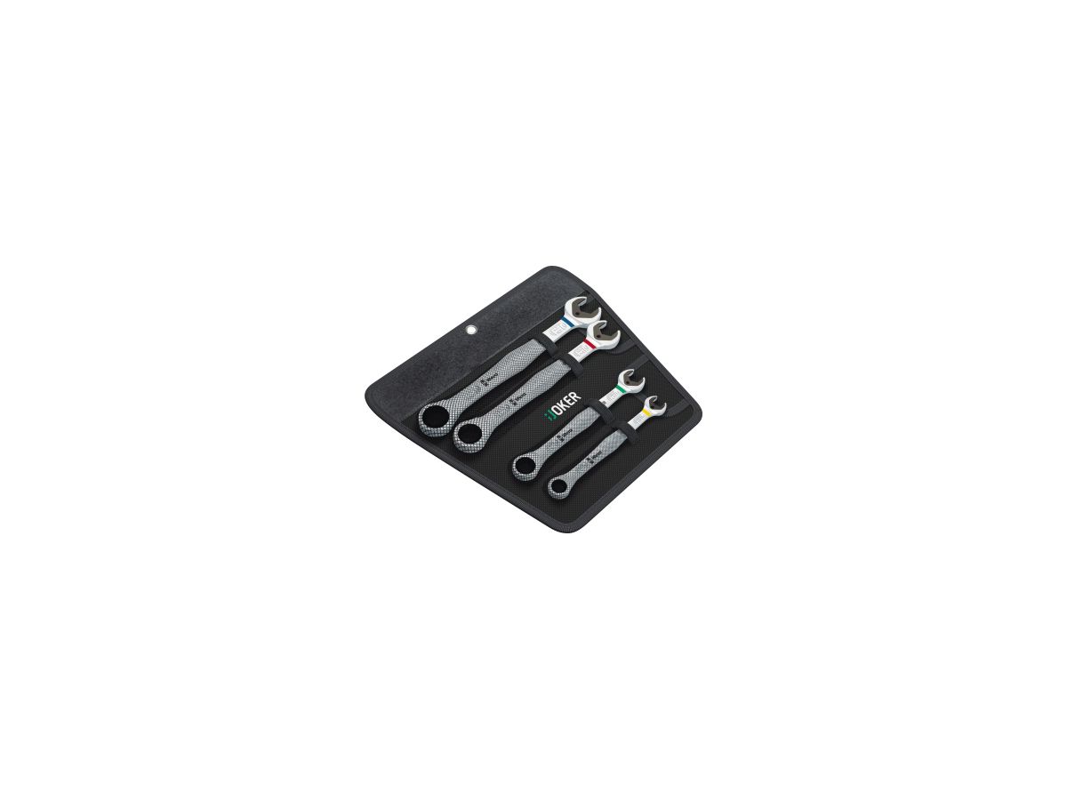 Comb. wrench set 4pc JOKER Wera