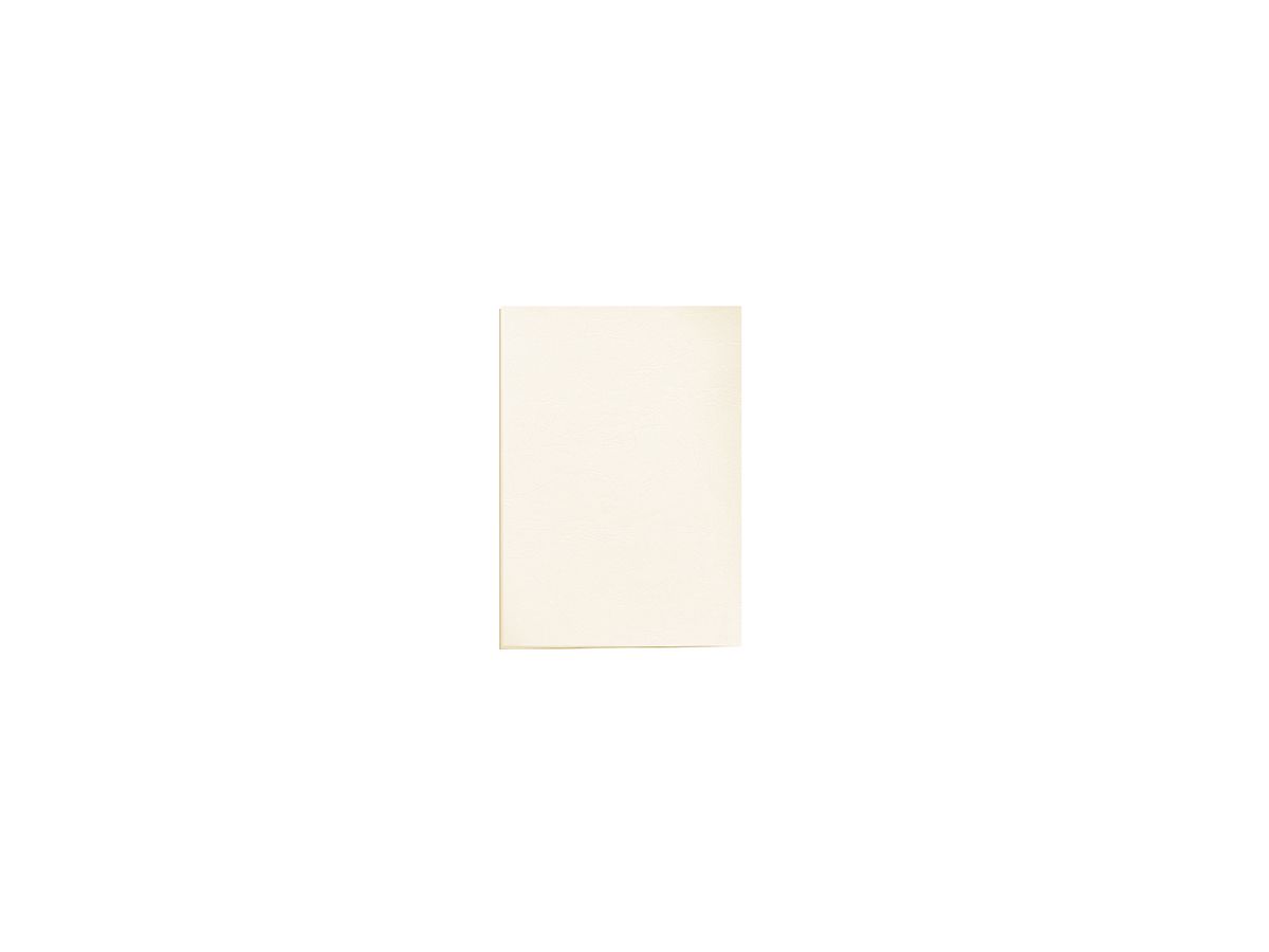 Fellowes Deckblatt Delta 5370004 DIN A4 elfenbein 100 St./Pack.