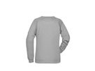 JN Ladies' Sweat 8021 grey-heather, Größe M