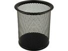 helit Stifteköcher Mesh H2518195 9x10cm rund 1Fach Metall schwarz