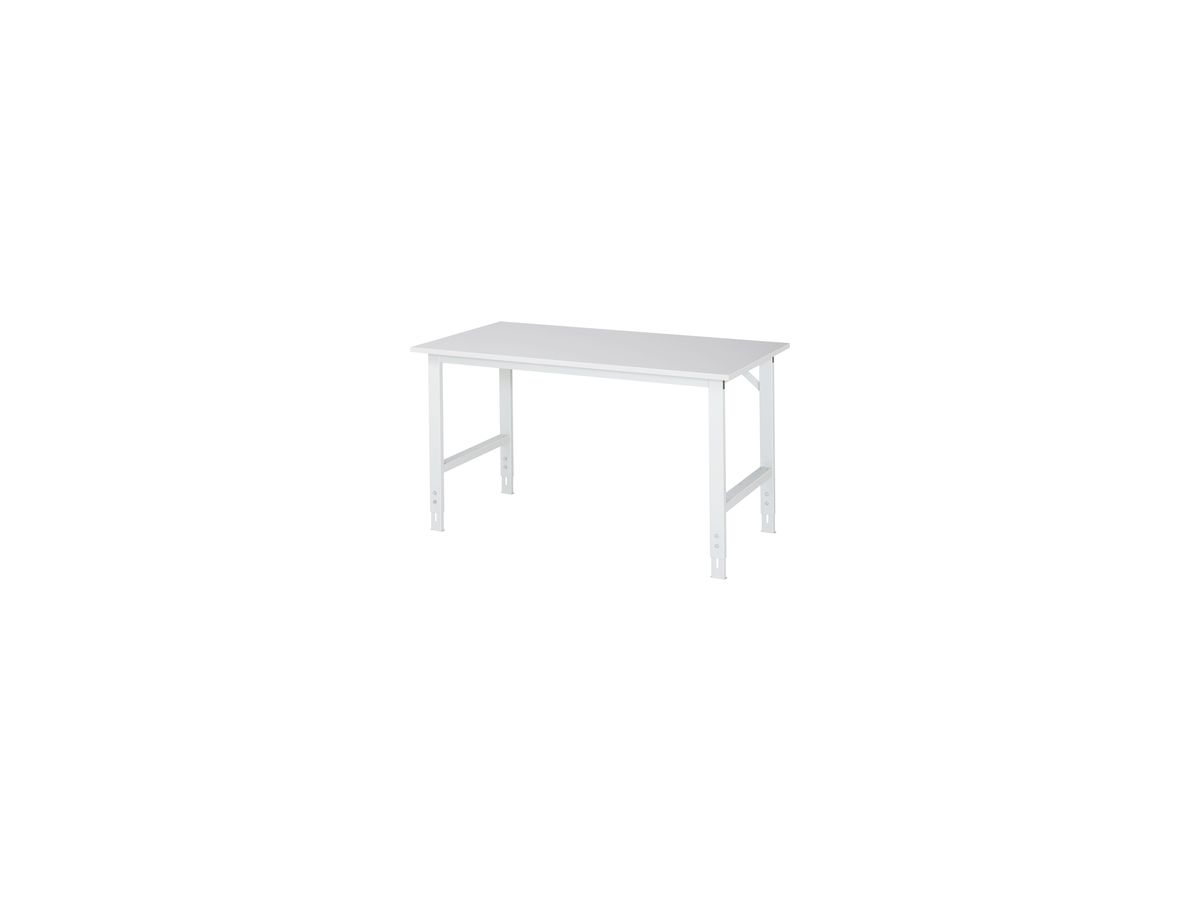RAU Grundtisch 6030 RAL 7035 Melamin 1500 x 800 mm