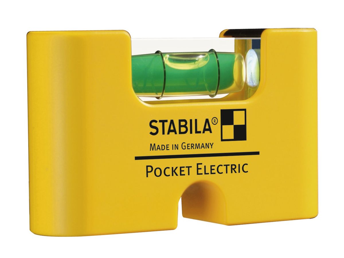 STABILA Mini-Wasserwaage Pocket Electric 7cm