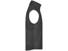 JN Fleece Vest JN045 100%PES, dark-grey, Größe S