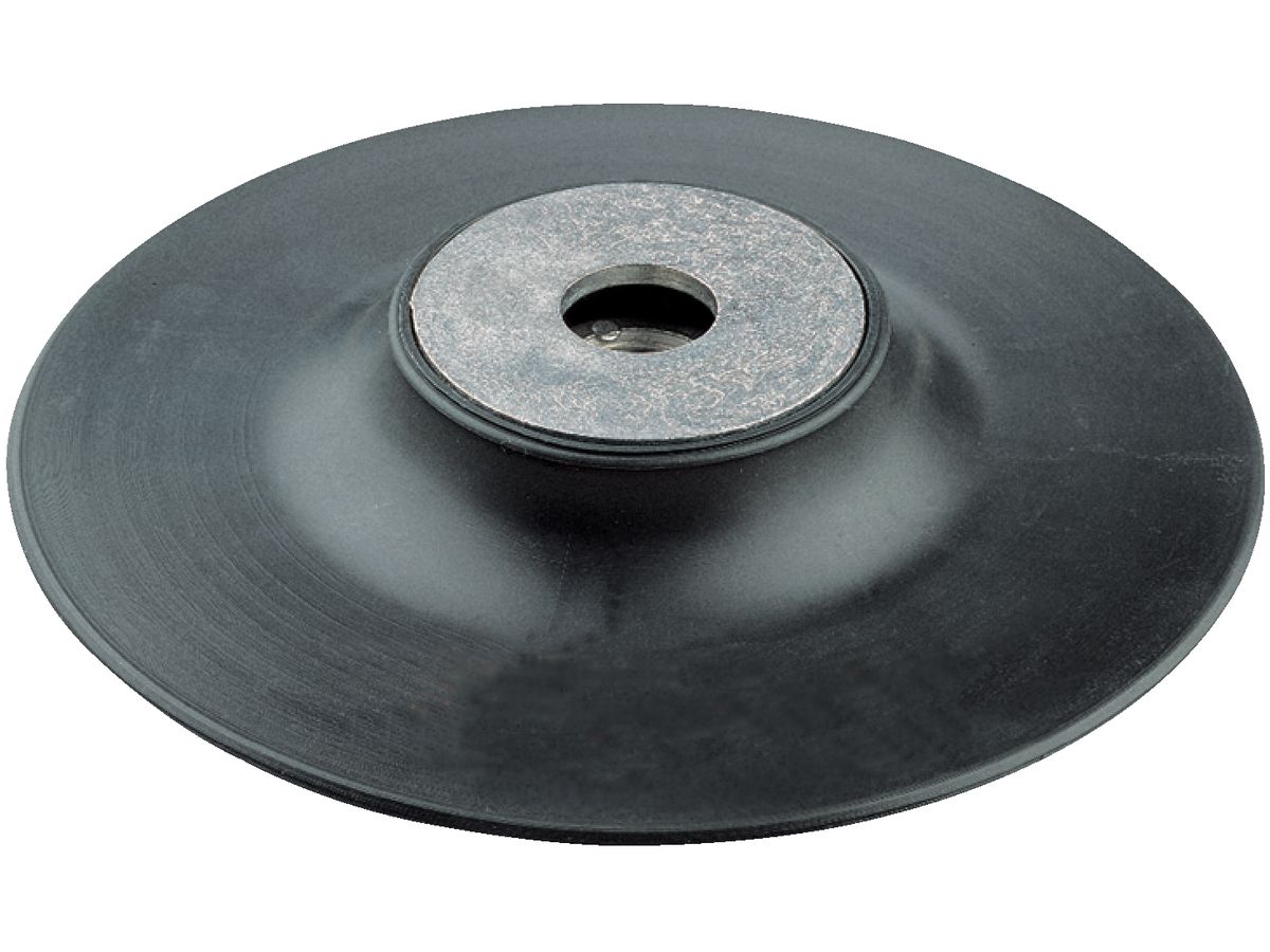 Rubber backing pad 180mm/M 14 FORMAT