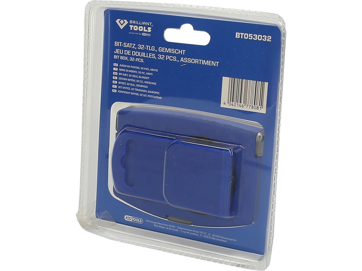 BRILLIANT TOOLS Bit-Satz, 32-tlg., gemischt
